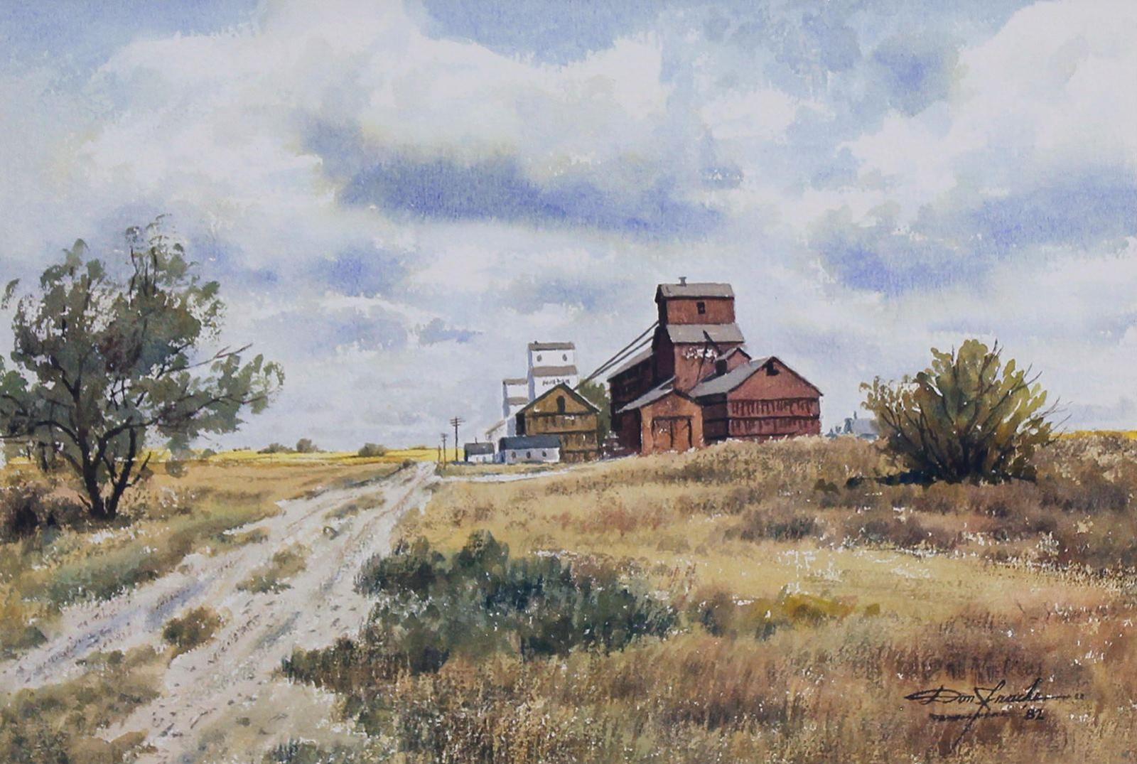 Don Frache (1919-1994) - Wilson Siding; 1982