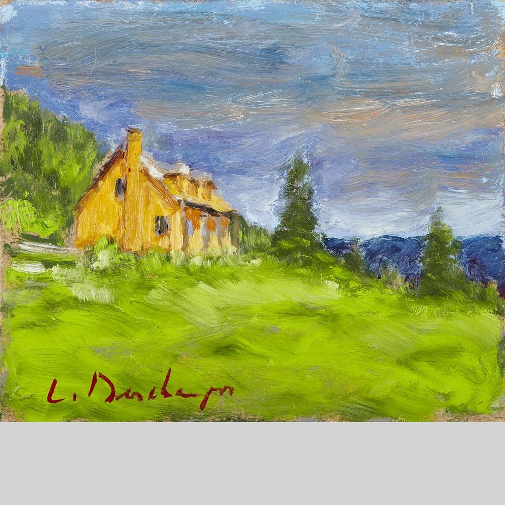 Luc Deschamps (1961-2021) - Maison Jaune, Charlevoix, 2013