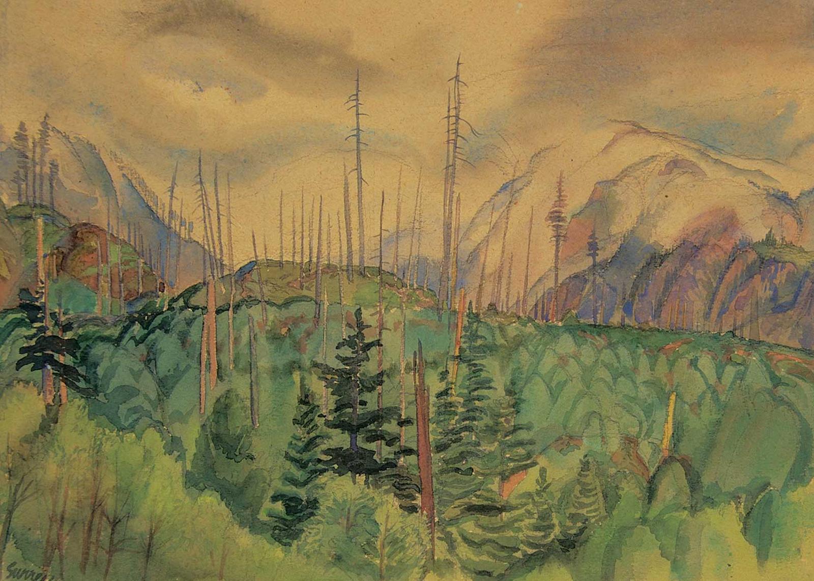 Phillip Henry Howard Surrey (1910-1990) - Untitled - New Growth