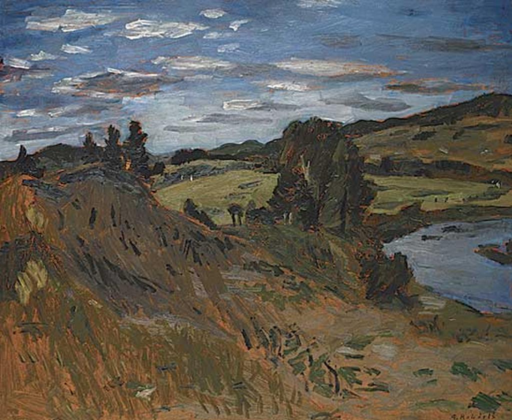 William Goodridge Roberts (1921-2001) - Trees on a River Bank, Baie St. Paul