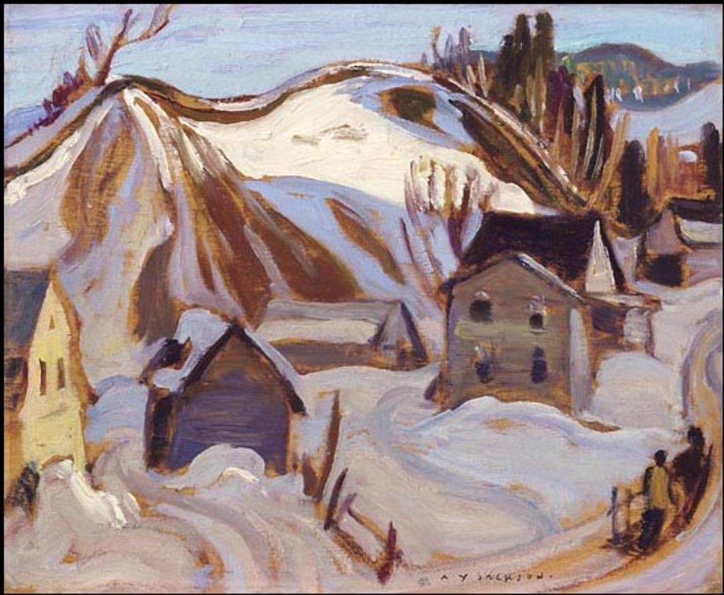 Alexander Young (A. Y.) Jackson (1882-1974) - Country Road, La Malbaie, Quebec
