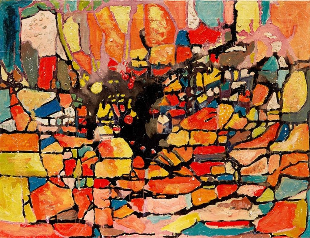 Jean Richards (1924-2015) - Abstract of a City