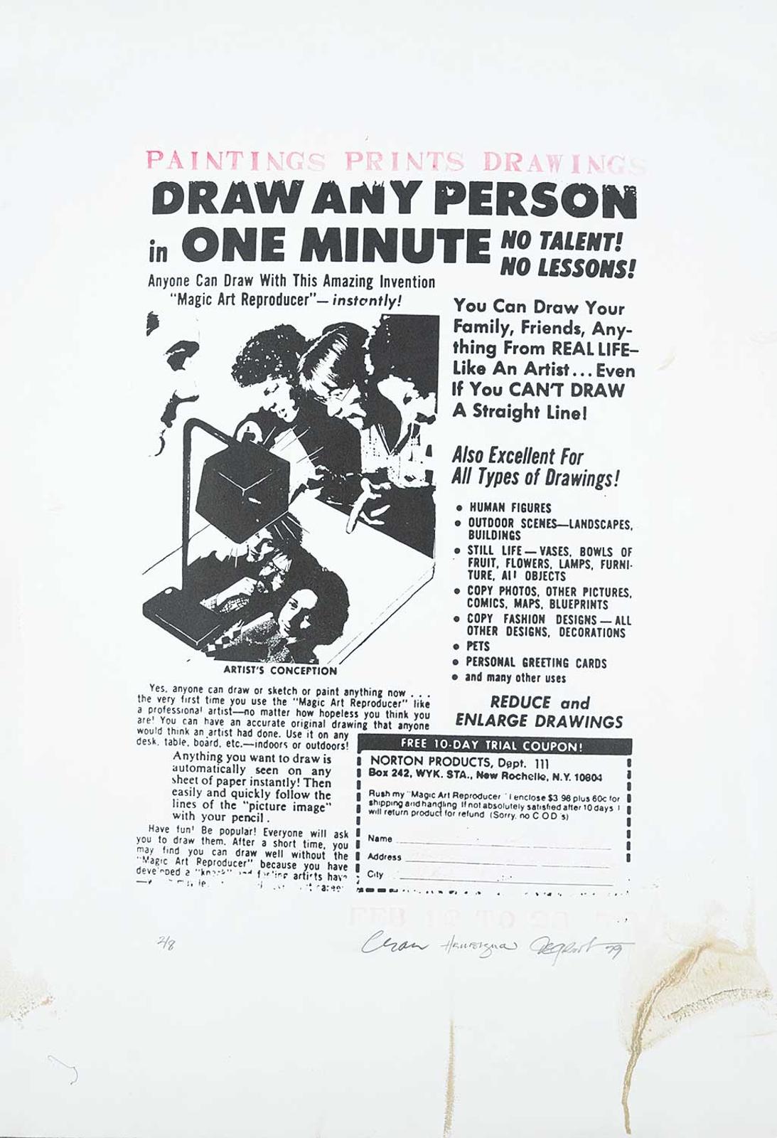 Christopher Cran (1949) - Draw Any Person in One Minute #2/8
