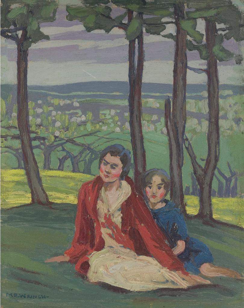 Mary Evelyn Wrinch (1877-1969) - Blossom Time