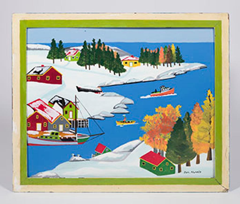 Joseph (Joe) Norris (1925-1996) - Painted Coffee Table