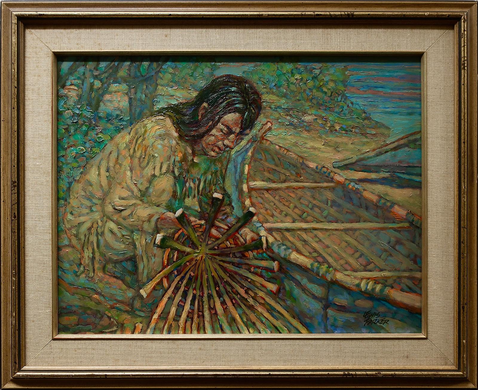 Lewis Parker (1926-2011) - Kootney Canoe-Maker