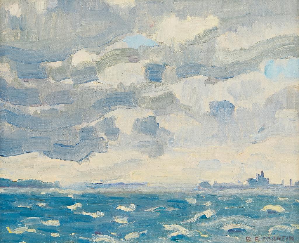 Bernice Fenwick Martin (1902-1999) - West Wind Blow on Toronto Bay