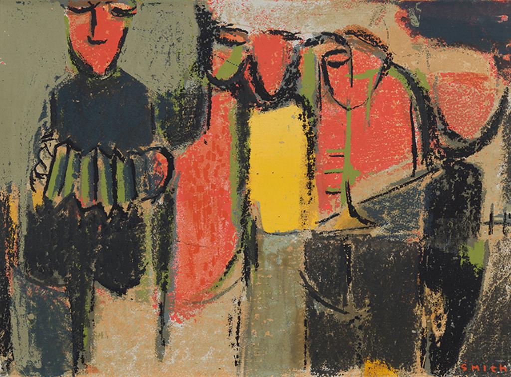 Gordon Applebee Smith (1919-2020) - Street Musicians