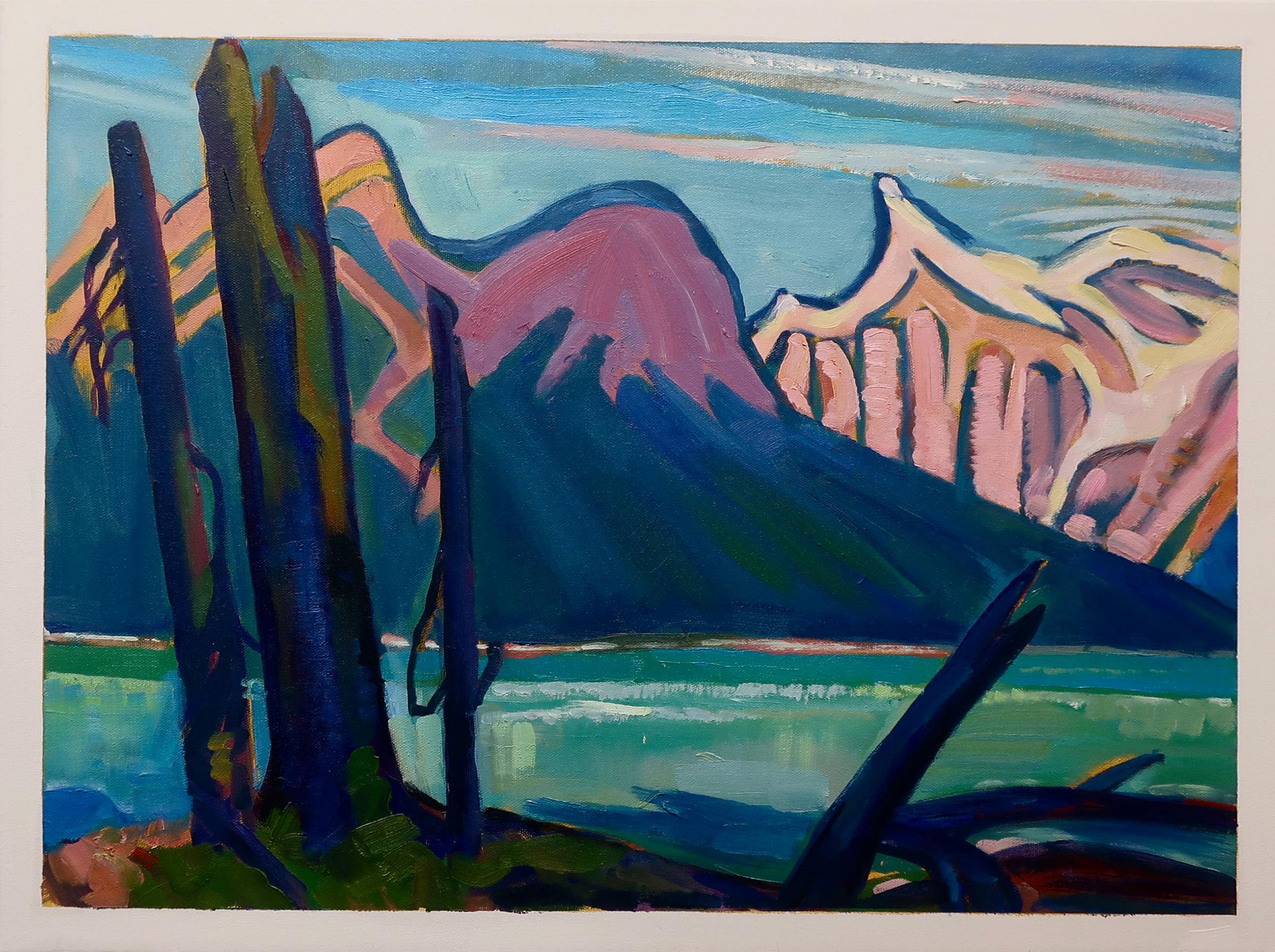 Alex Korenfeld (1944) - Untitled (Emerald Lake, Rocky Mountains)