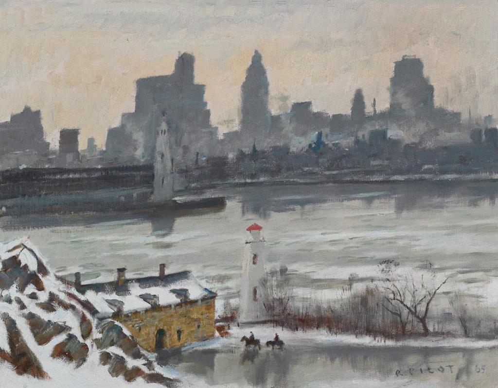 Robert Wakeham Pilot (1898-1967) - Montreal From St. Helen’S Island