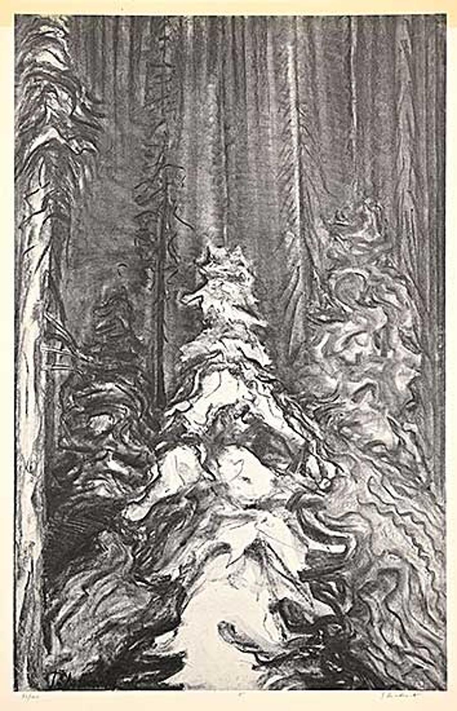 Jack Leaonard Shadbolt (1909-1998) - The Hornby Suite [Homage to Emily Carr] #5 #80/150