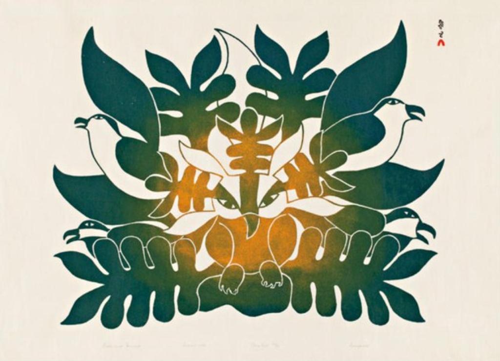 Kenojuak Ashevak (1927-2013) - Untitled