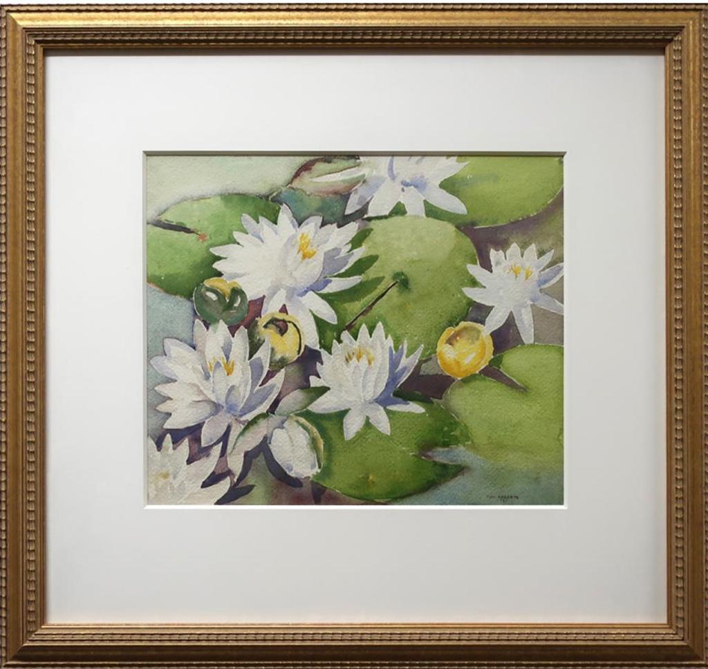 Thomas Keith (Tom) Roberts (1909-1998) - White Water Lilies