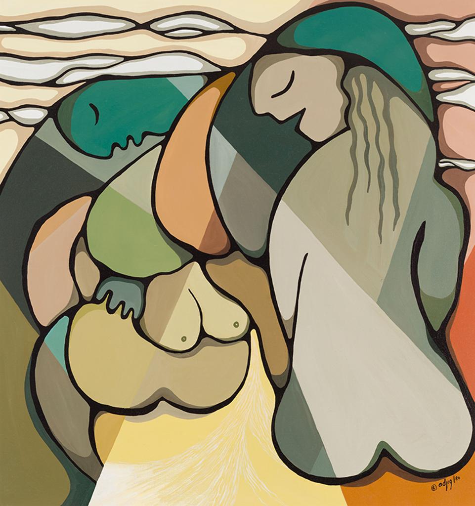 Daphne Odjig (1919-2016) - Floating Images