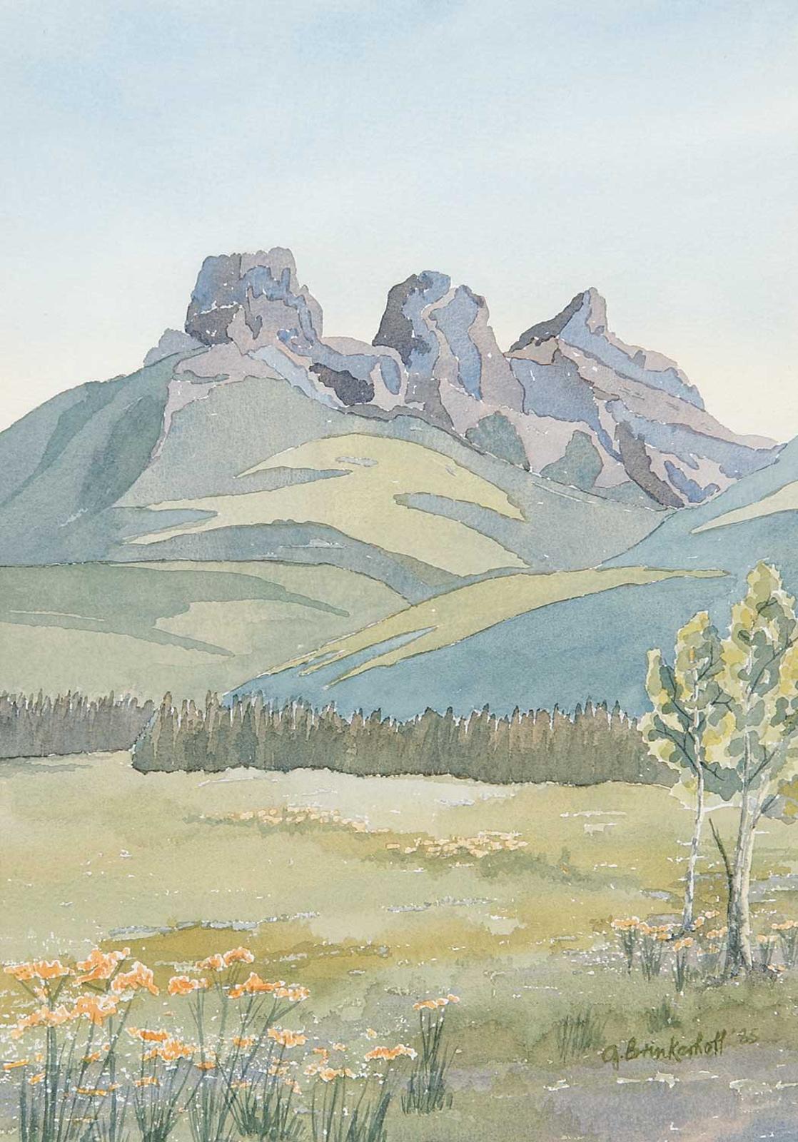 Gloria S. Brinkerhoff - Springtime at Three Sisters