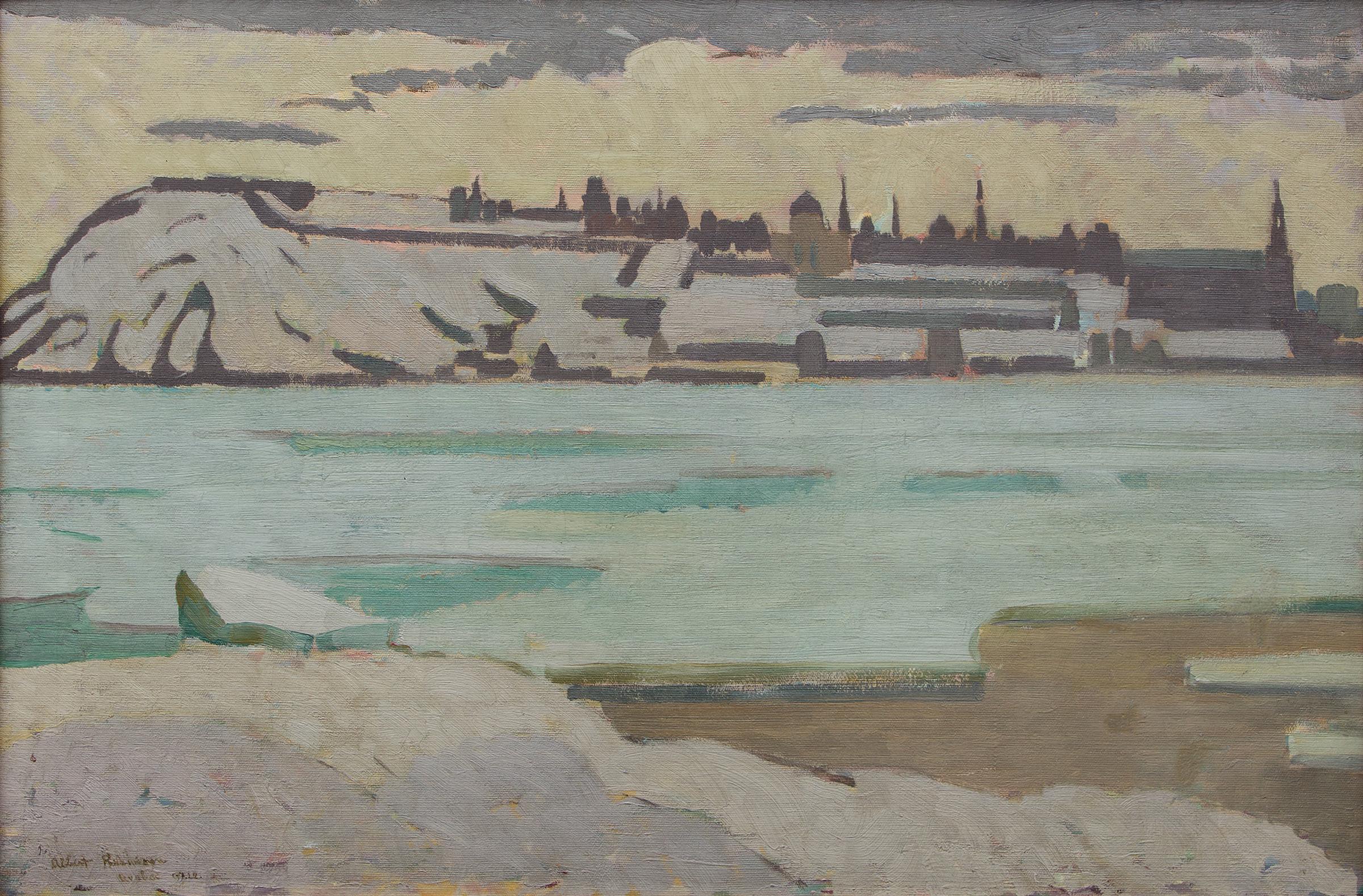 Albert Henry Robinson (1881-1956) - Quebec from Levis, 1922