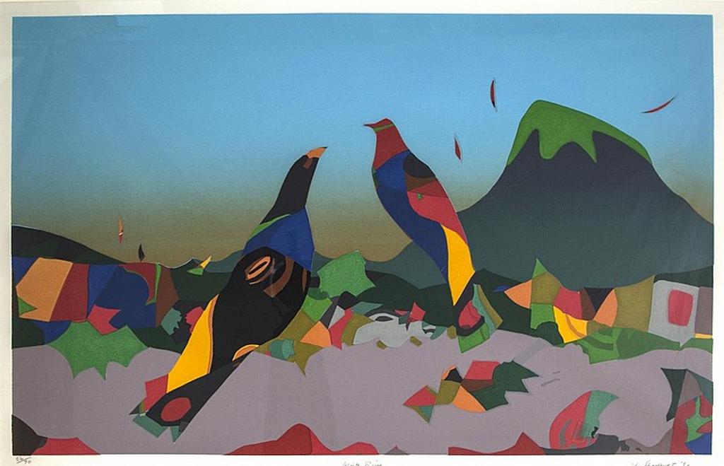 Jack Leaonard Shadbolt (1909-1998) - Winter Birds