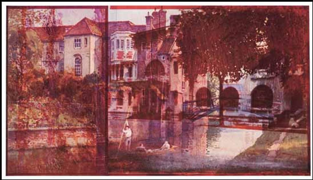 Barbara Ann Astman (1950) - #6 Cambridge (from the series Paris Postcard)