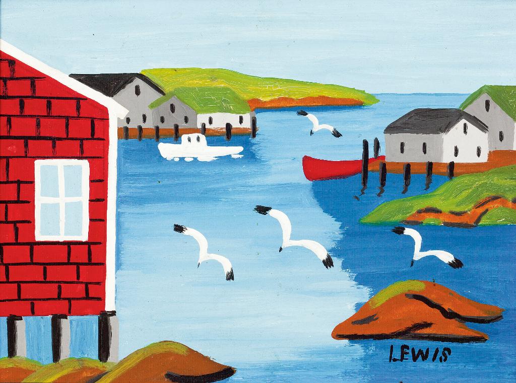 Maud Kathleen Lewis (1903-1970) - Peggy's Cove