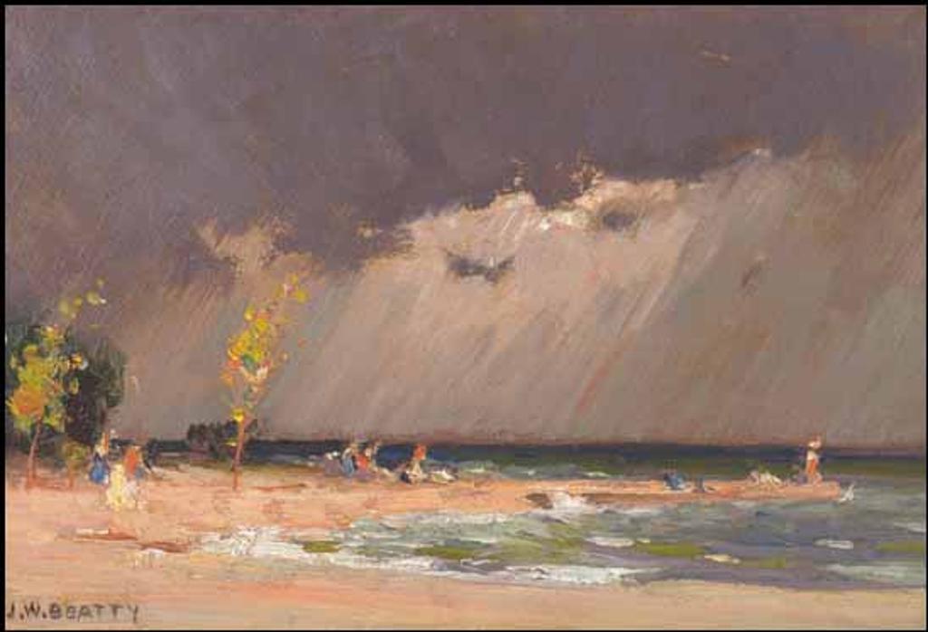 John William (J.W.) Beatty (1869-1941) - The Squall, Toronto Island