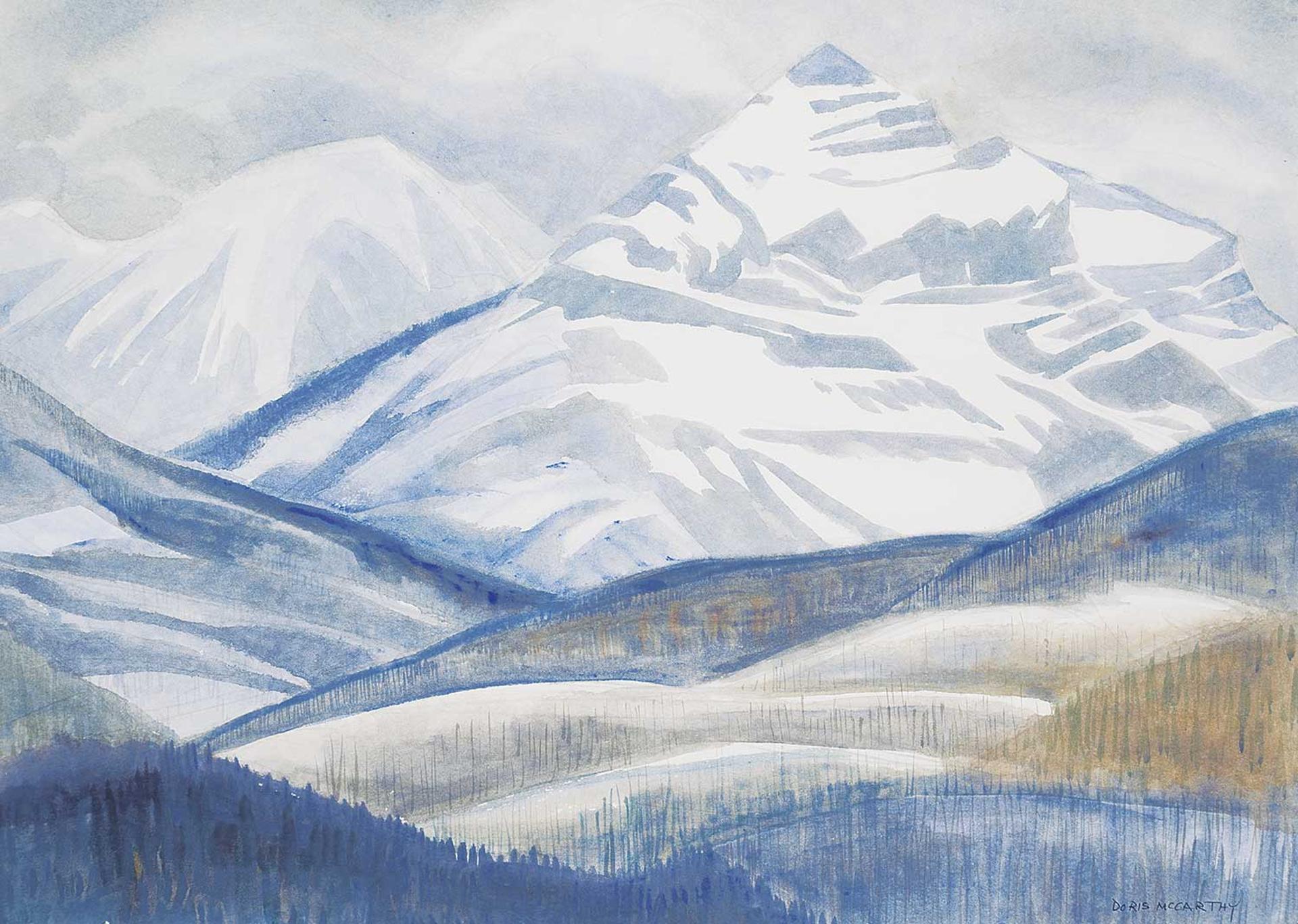 Doris Jean McCarthy (1910-2010) - Remains of the Fire [Near Radium]