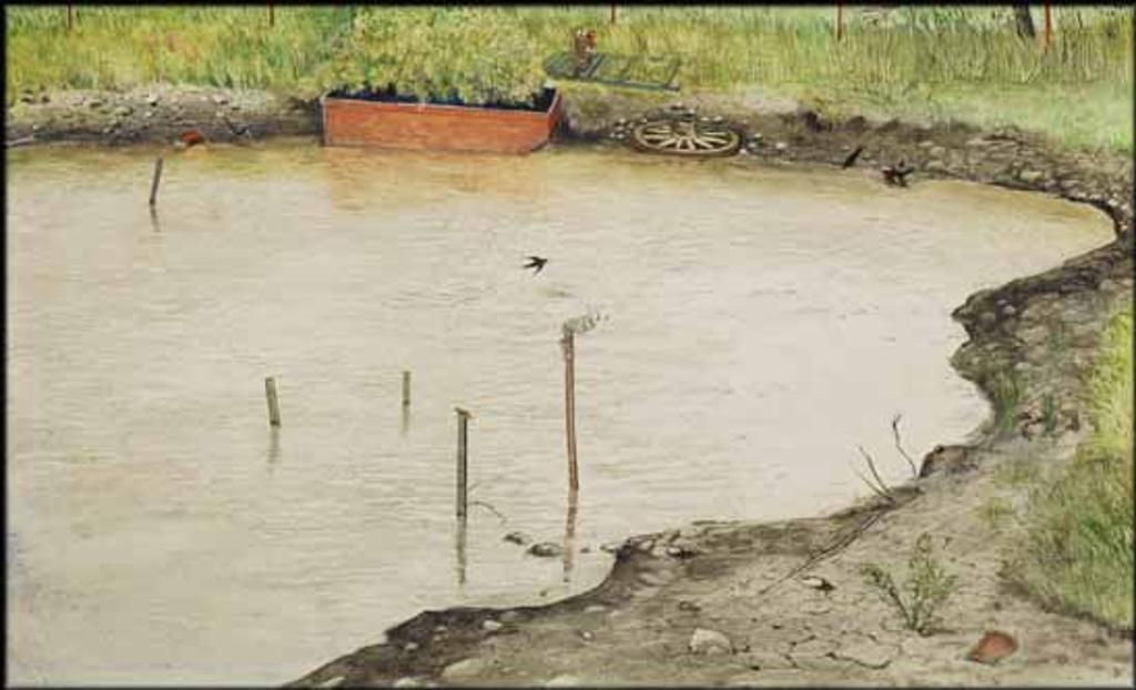 William Kurelek (1927-1977) - And Yet the Heavenly Father Feeds Them