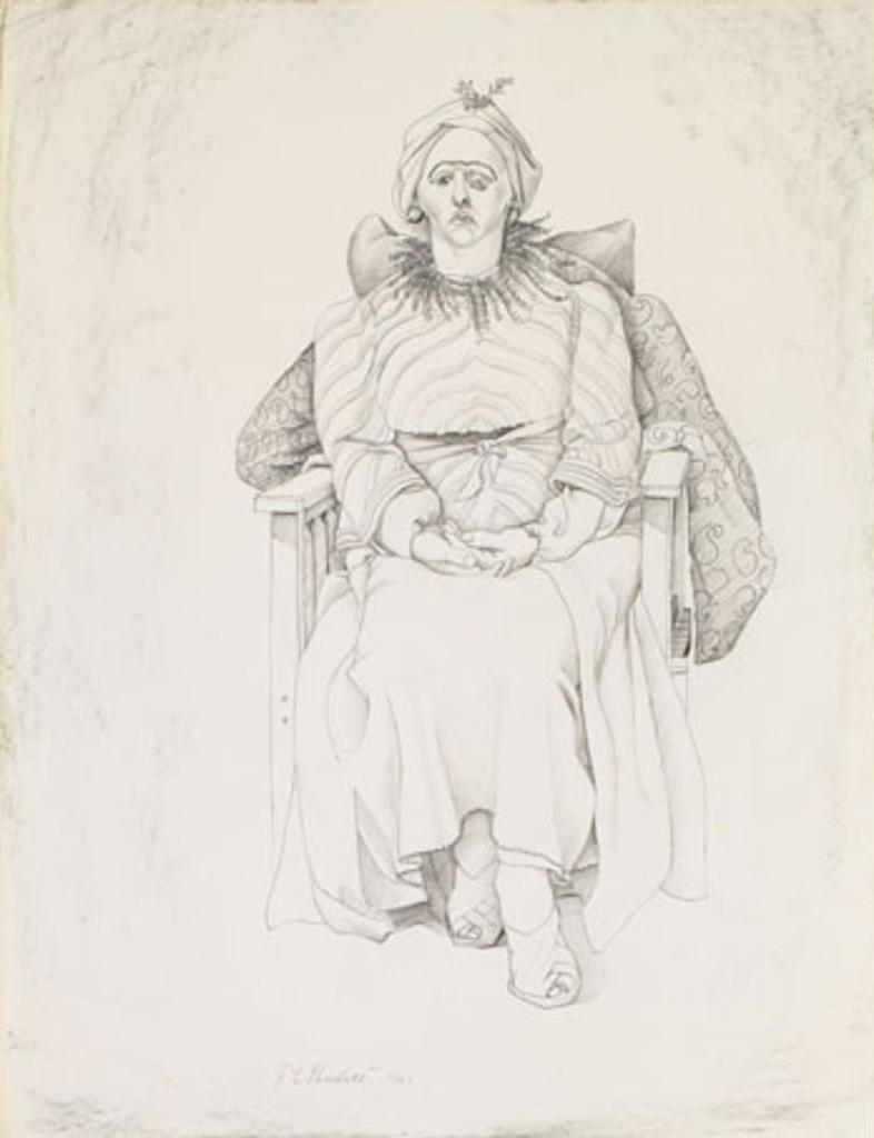 Jack Leaonard Shadbolt (1909-1998) - Costume Figure – Fortune Teller
