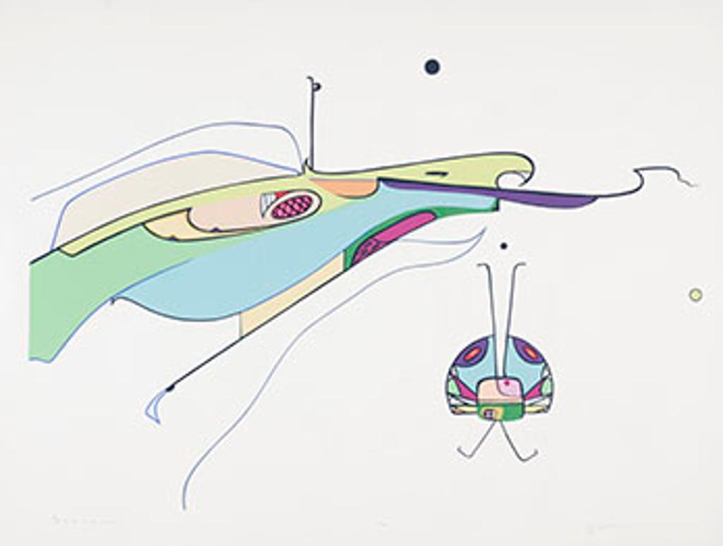 Alex Simeon Janvier (1935-2024) - Eagle Insect