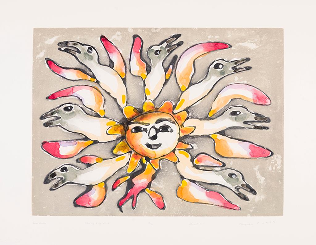 Kenojuak Ashevak (1927-2013) - Sun Sister