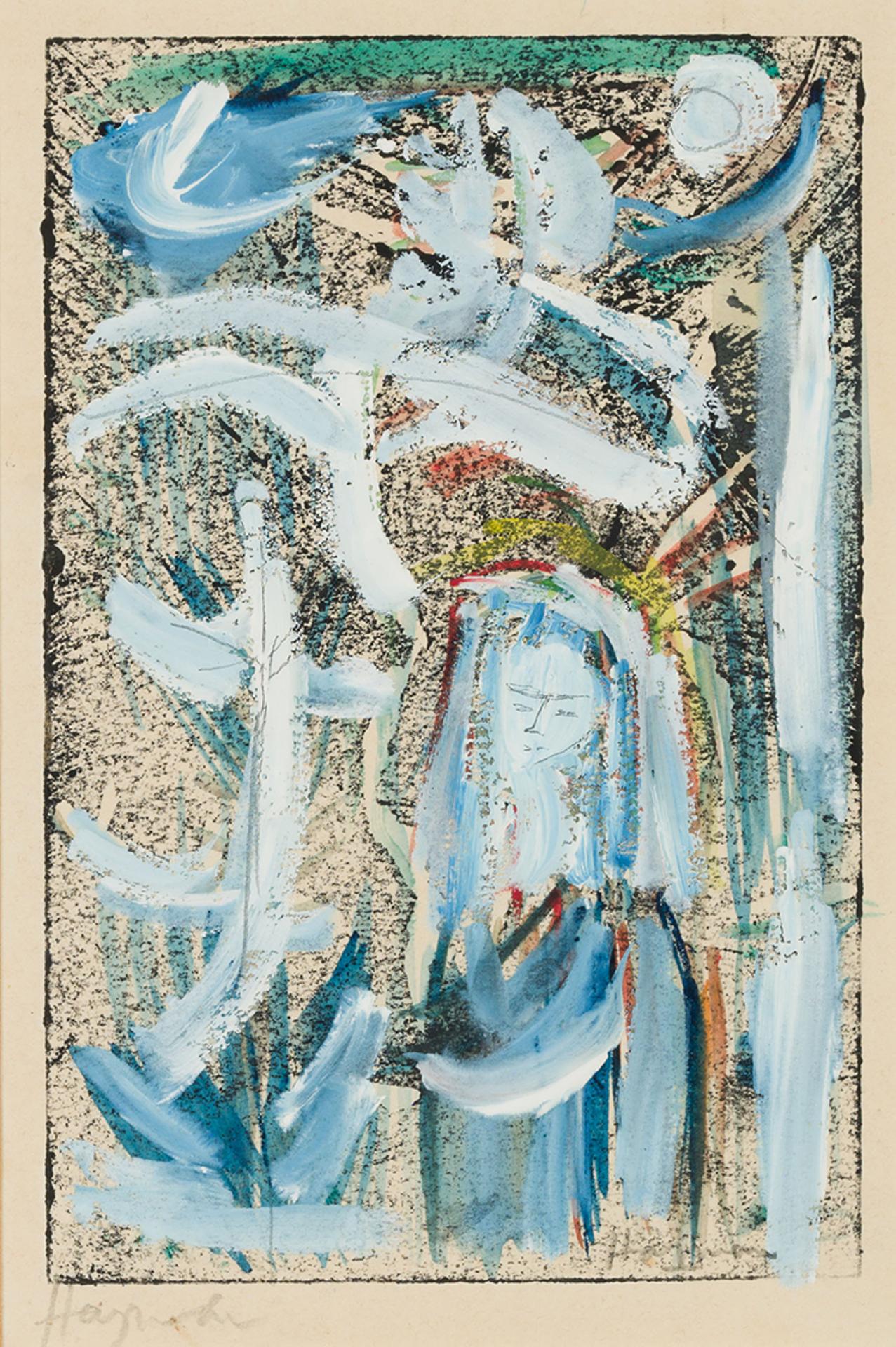 Patrick Hayman (1915-1988) - Girl in a Forest