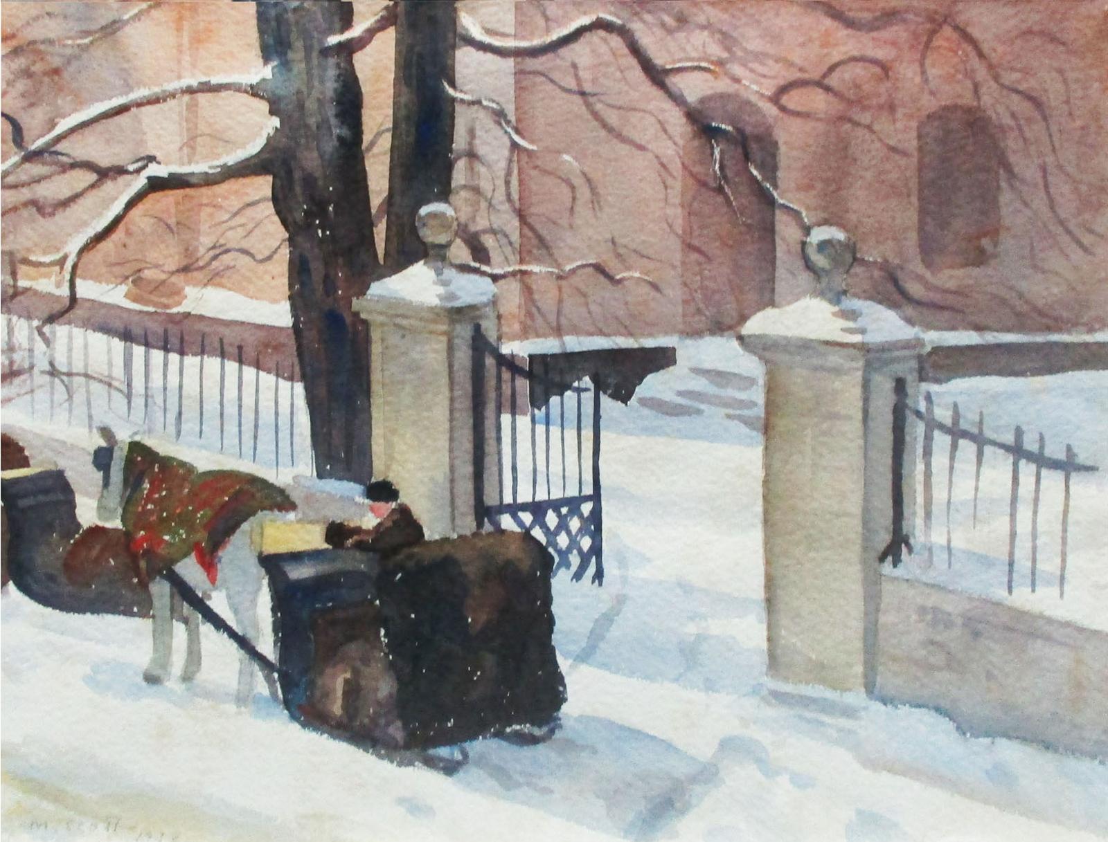 Marian Mildred Dale Scott (1906-1993) - At the gates