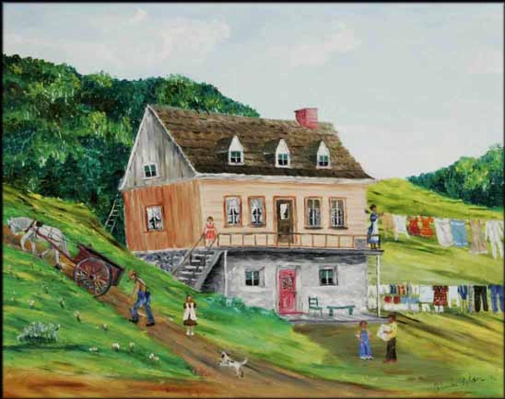 Blanche Bolduc (1907-1998) - Farm Scene