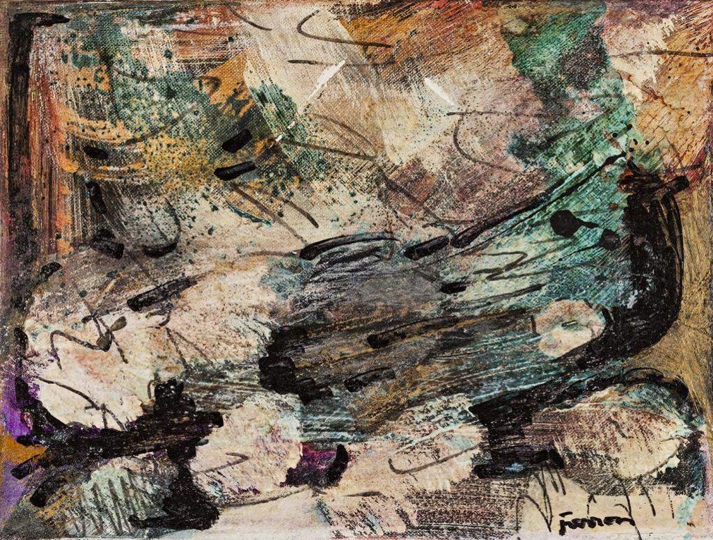 Marcelle Ferron (1924-2001) - Abstract Composition