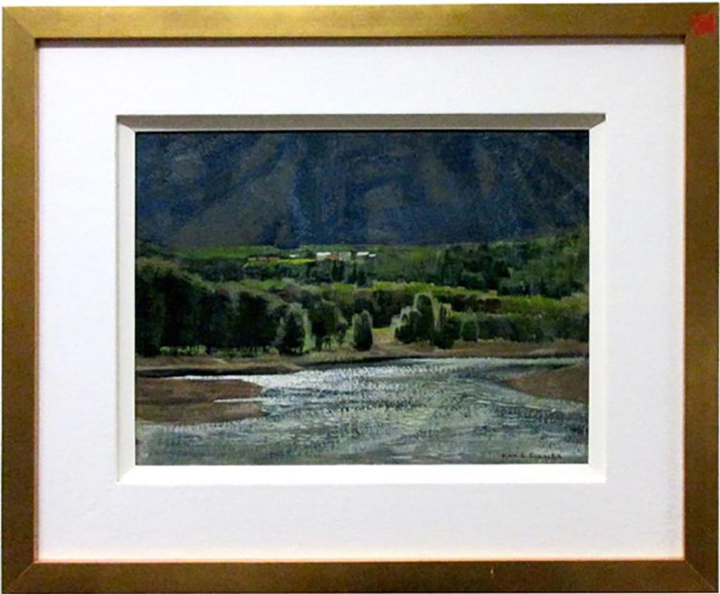 Alan Caswell Collier (1911-1990) - Confluence Of The Skeena And Bulkley (Also Titled Skeena River, B.C. Below Hazelton)