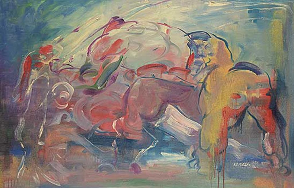 Armand Frederick Vallee (1921-2009) - Untitled - Abstract Rest