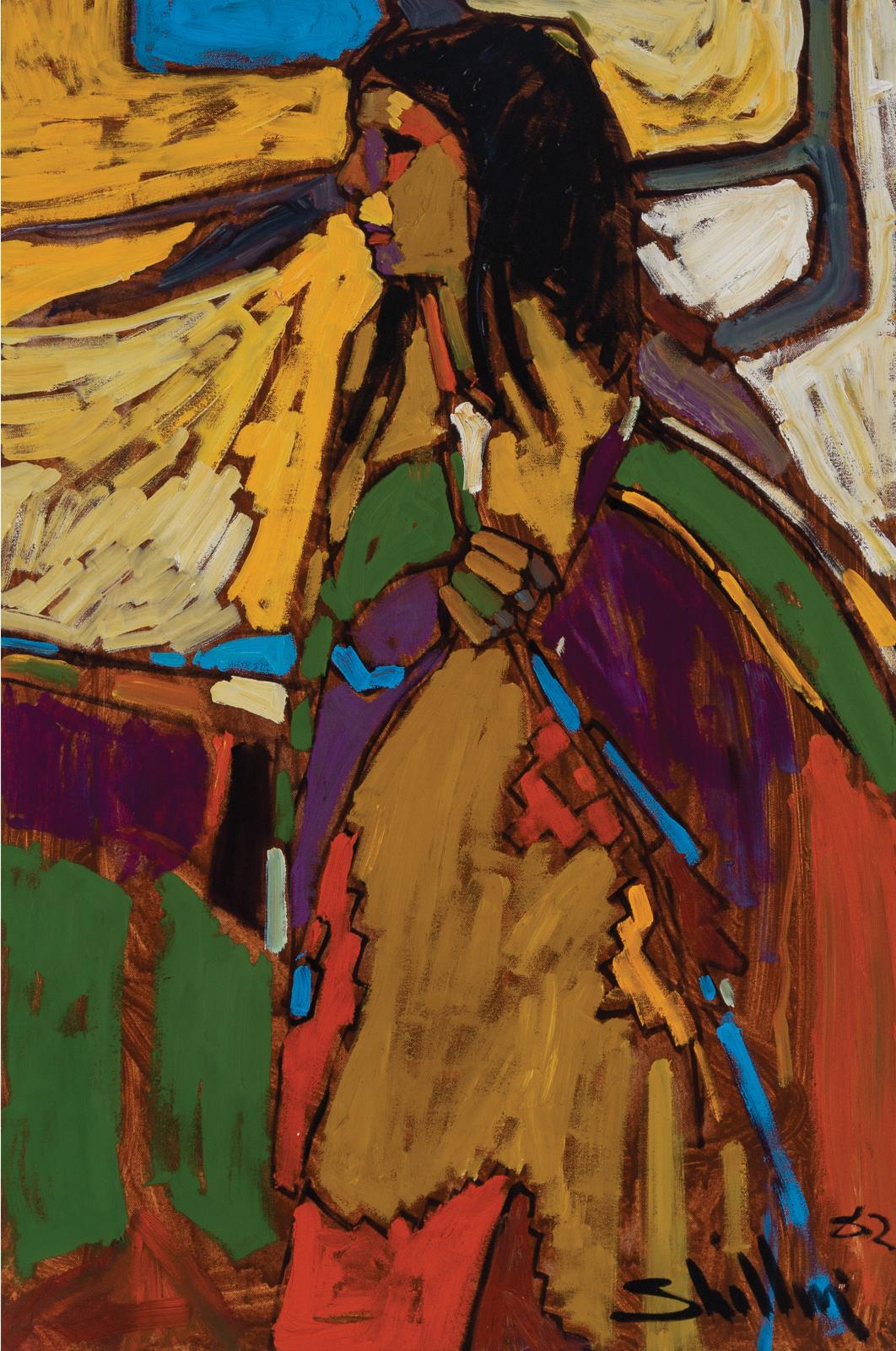 Arthur Shilling (1941-1986) - Ojibway Dreams, 1982