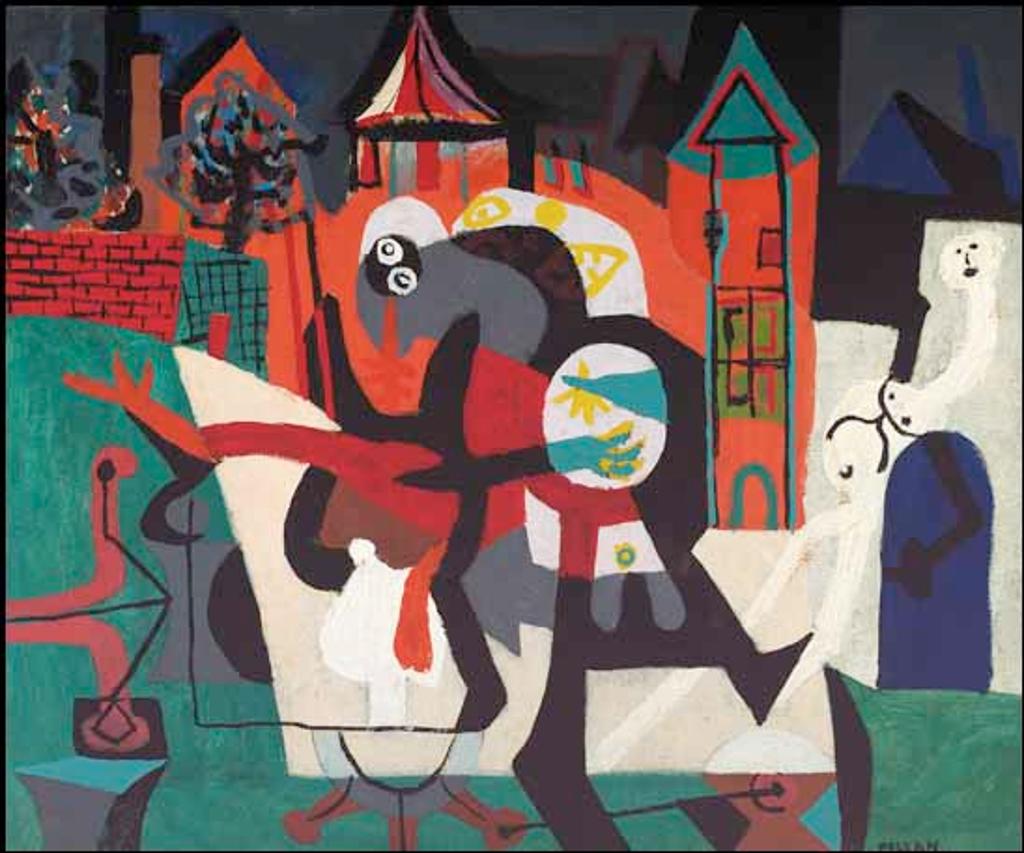 Alfred Pellan (1906-1988) - Village