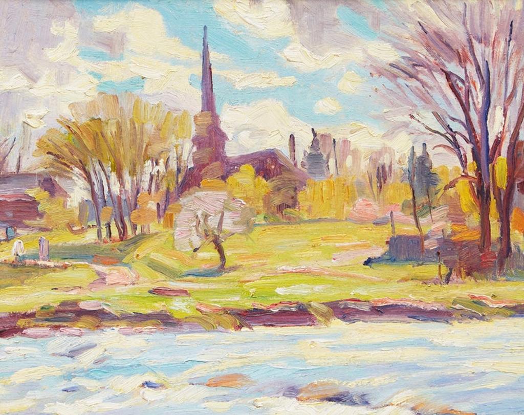 Bernice Fenwick Martin (1902-1999) - Village on the Water