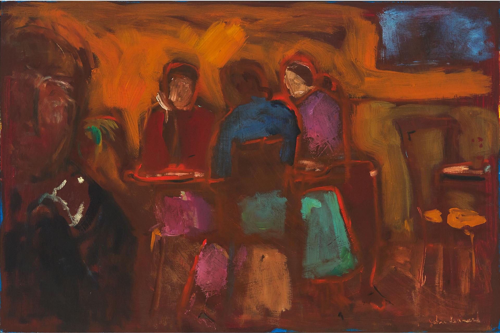 John Lennard (1937) - Prague Cafe