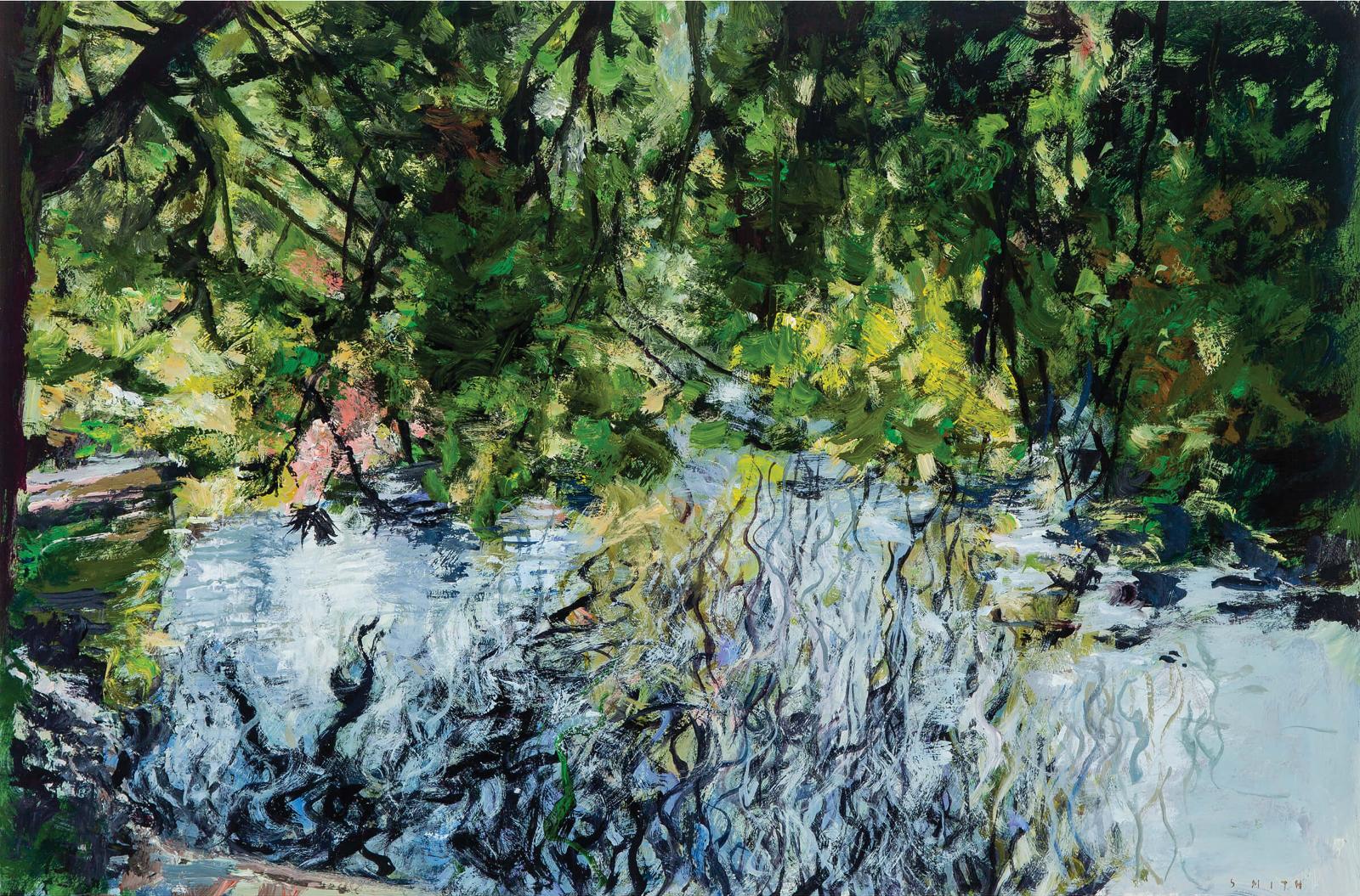 Gordon Applebee Smith (1919-2020) - Reflections E, 2001