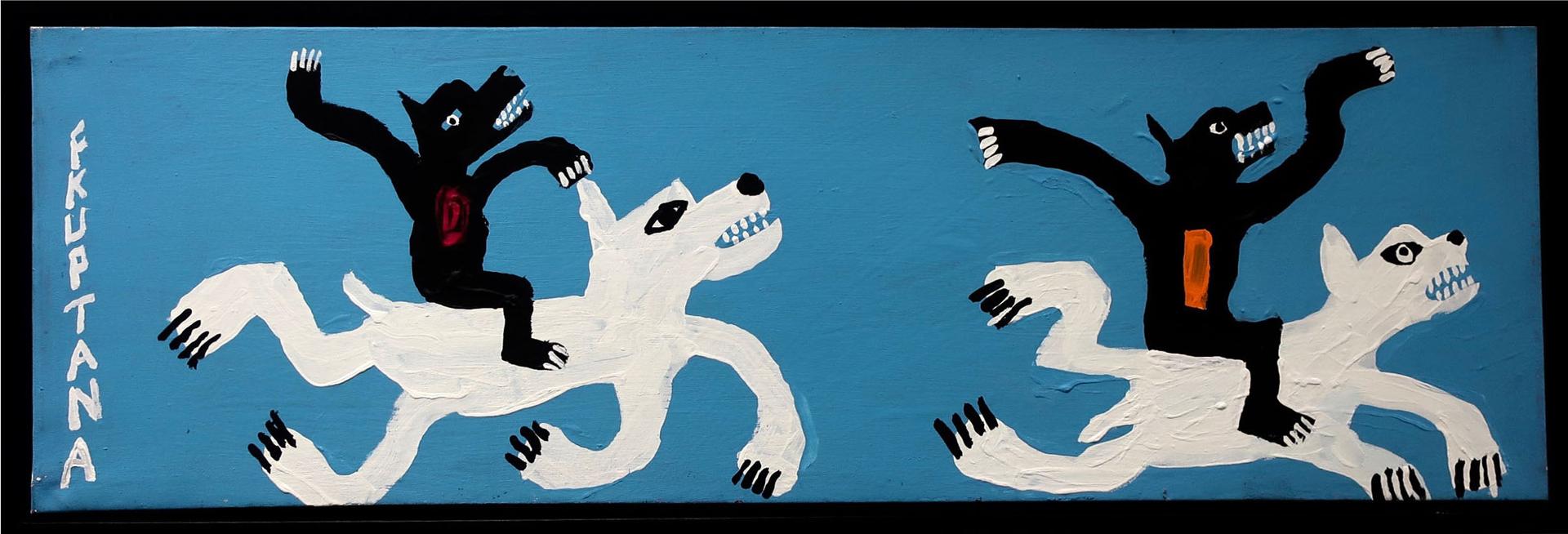 Floyd Kuptana (1964-2021) - Untitled (Dual Riders)
