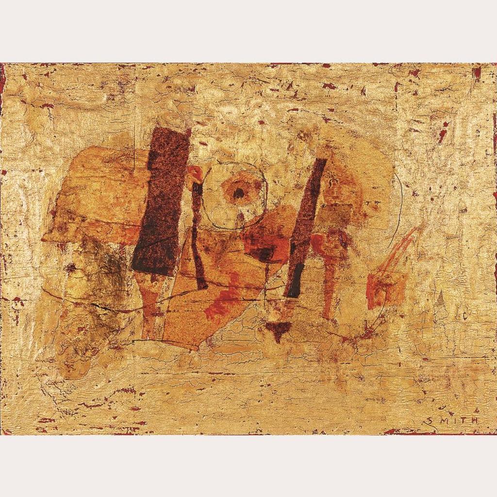 Gordon Applebee Smith (1919-2020) - Abstract - Little Picture Gold