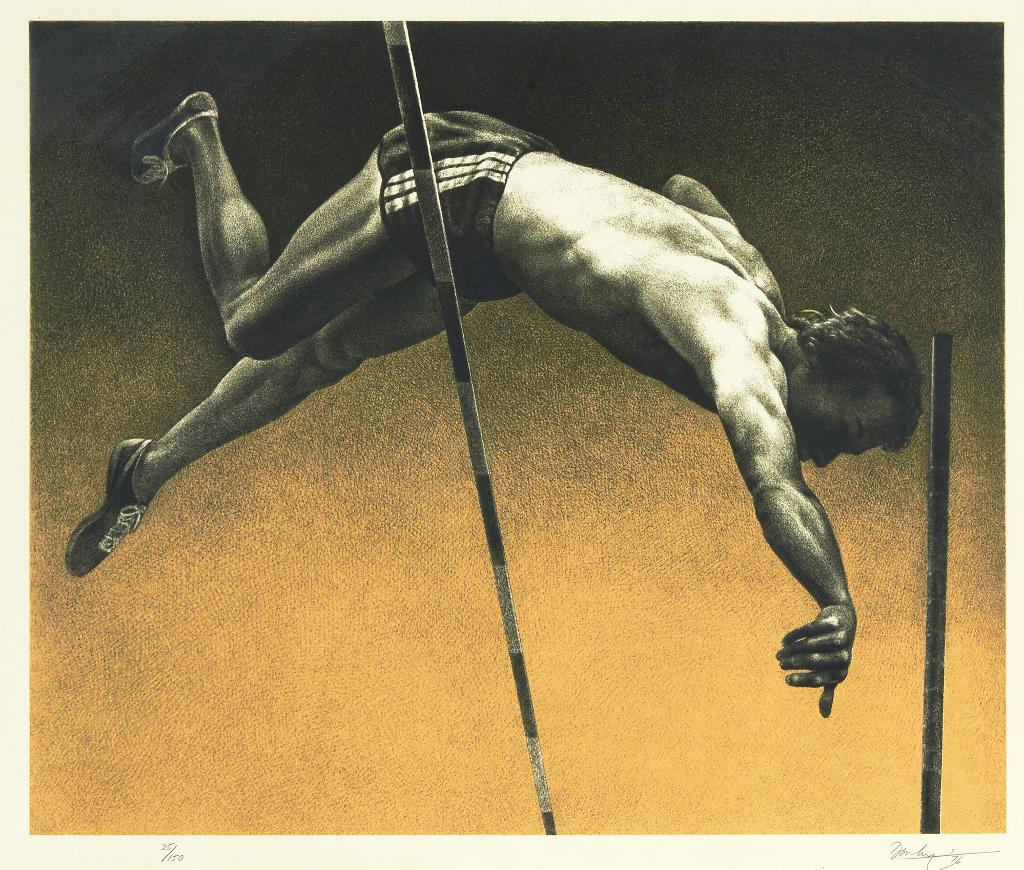 Kenneth (Ken) Edison Danby (1940-2007) - The Vaulter