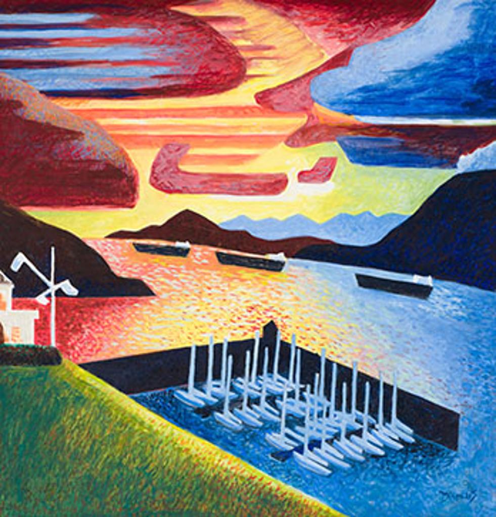 Jack Darcus (1941) - View North from RVYC