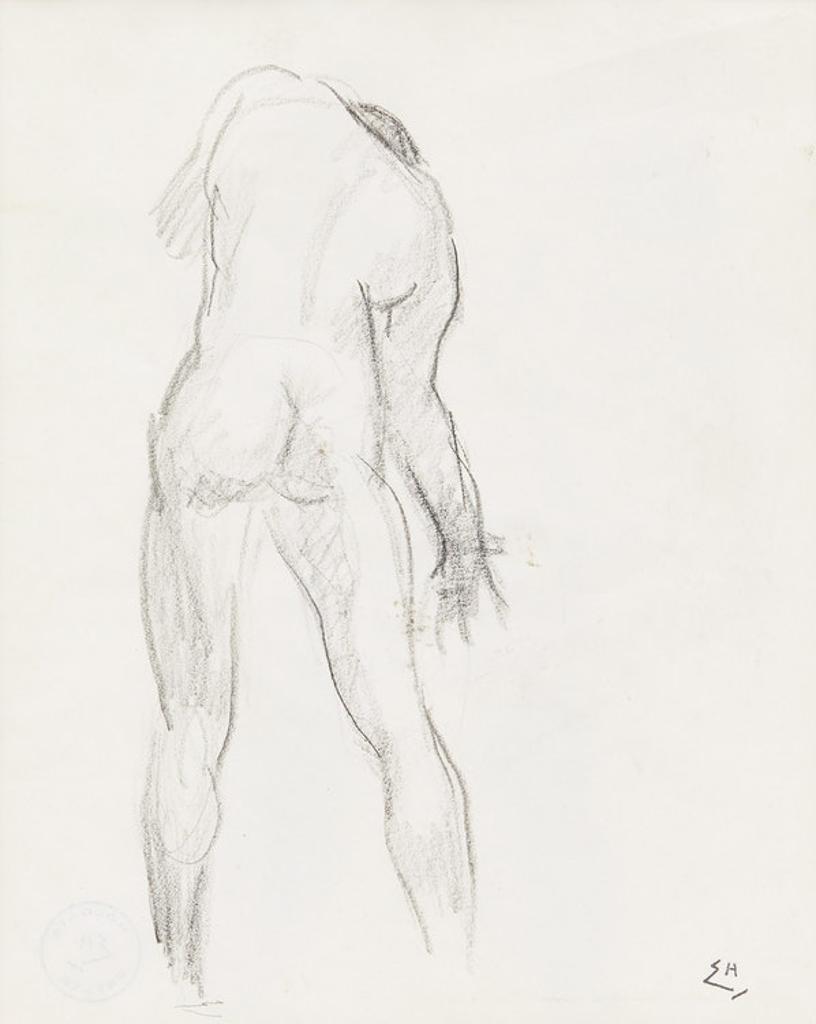 Edwin Headley Holgate (1892-1977) - Nude Study