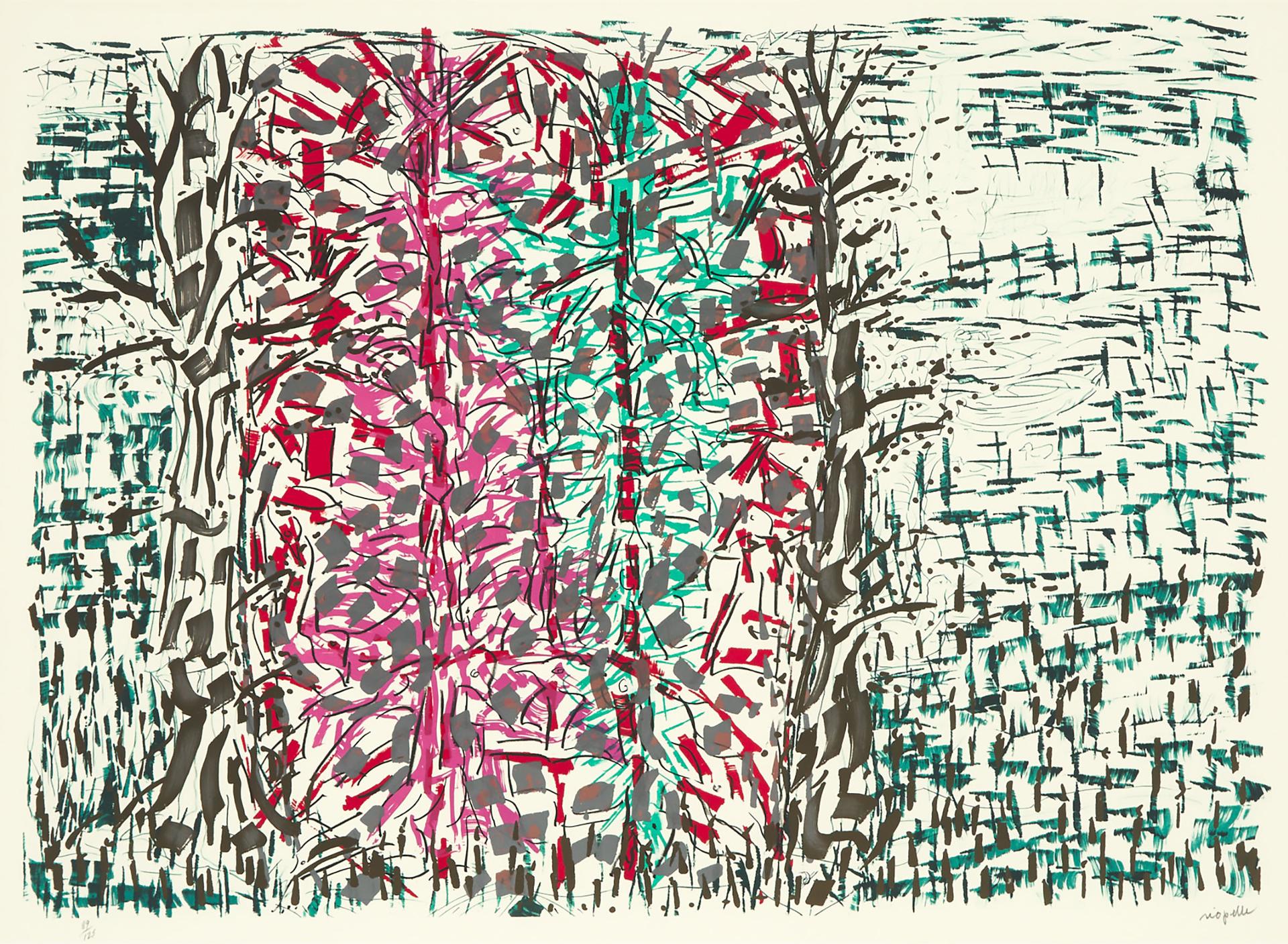 Jean-Paul Riopelle (1923-2002) - Paillettes, 1987 [yseult Riopelle, 1987.03aest.Li]