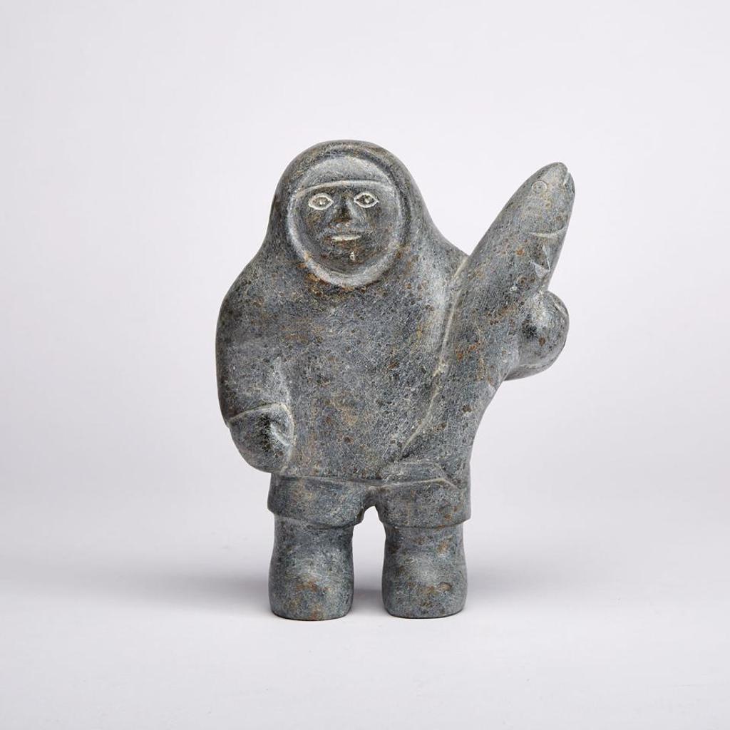Mathew Aqigaaq (1940-2010) - Hunter With Catch