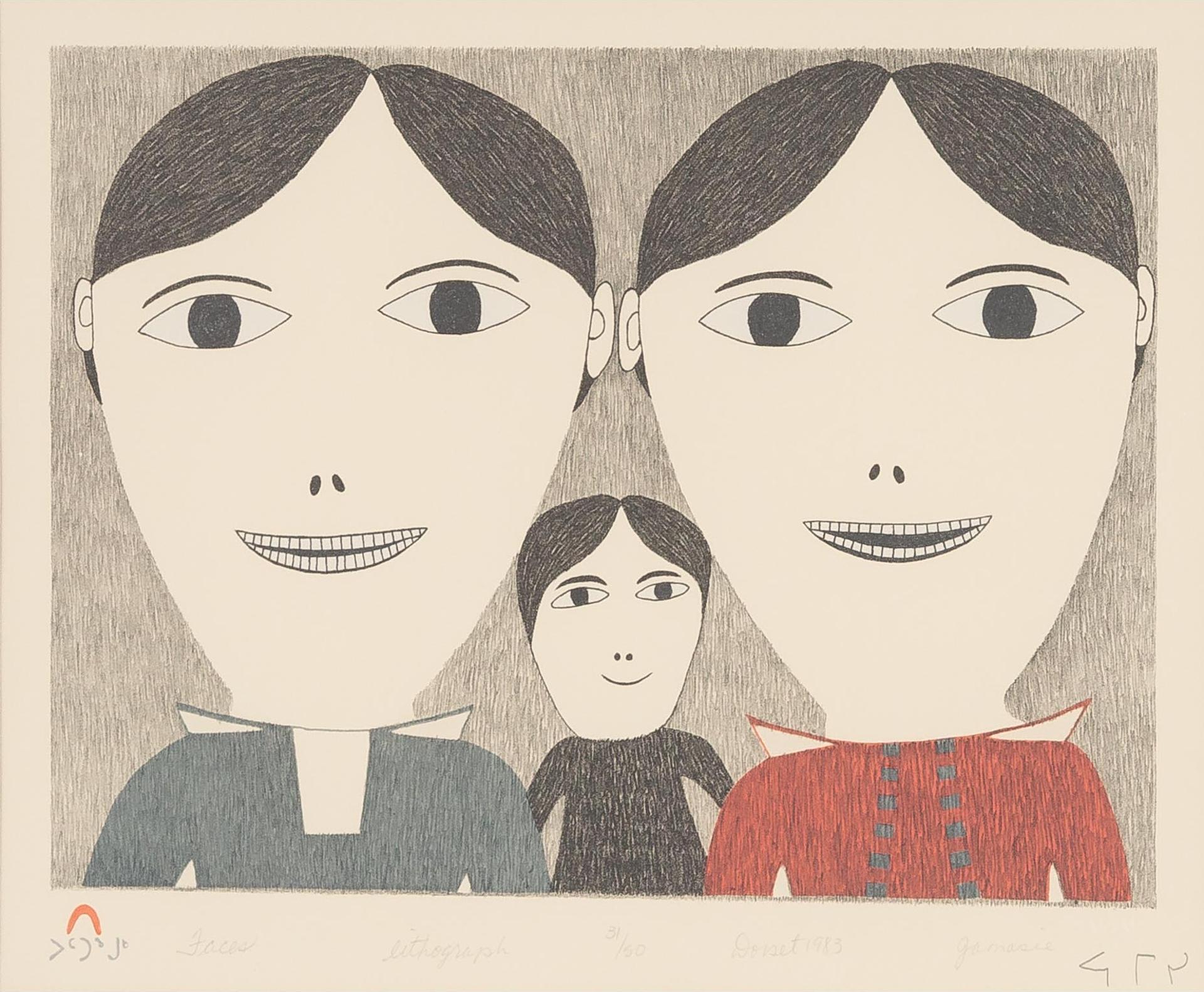 Jamasie Teevee (1910-1985) - Faces