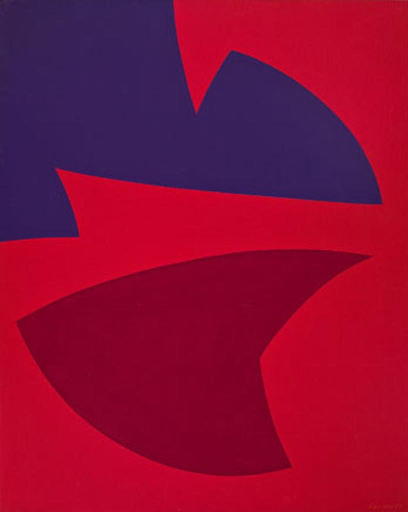 Fernand Leduc (1916-2014) - Rouge mitoyen