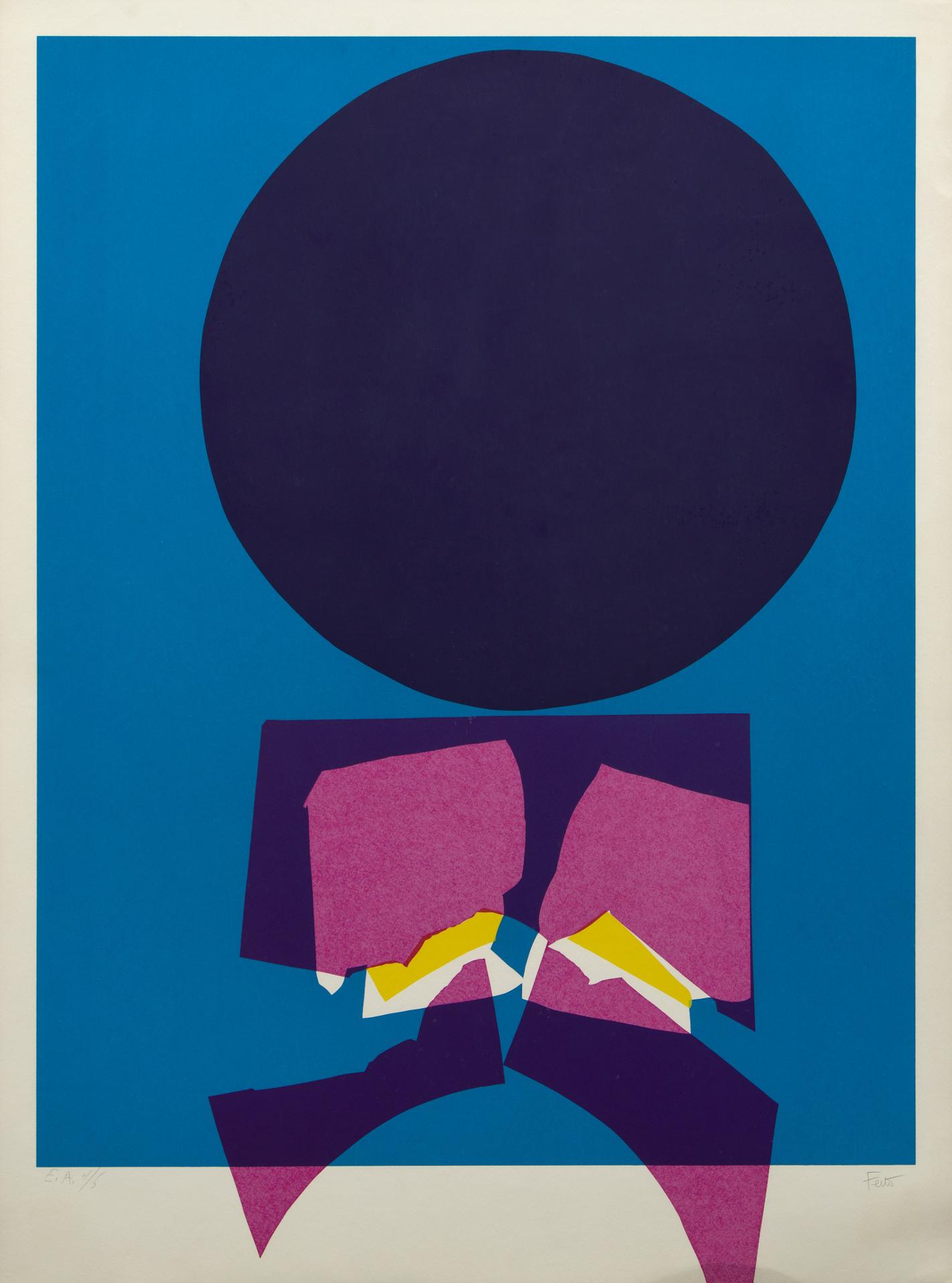 Louis Feito Lopez (1929-2021) - Sans titre / Untitled, n. d.